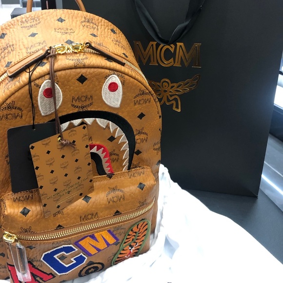 bape shark backpack